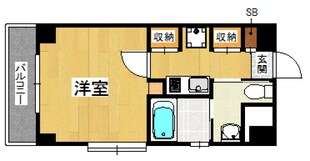 西鉄平尾駅 徒歩5分 3階の物件間取画像